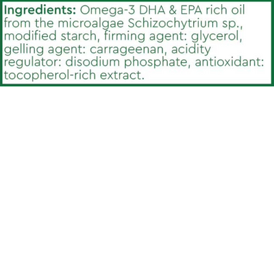 OPTIYOU Algae Omega 3 60 Softgels