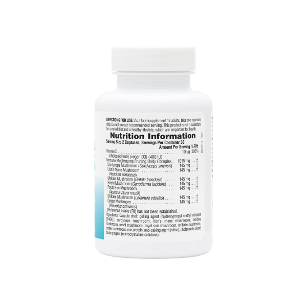 Natures Plus Immune Mushroom Complex 60 Caps