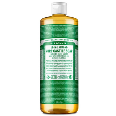 Dr Bronner's Castile Liquid Soap Almond