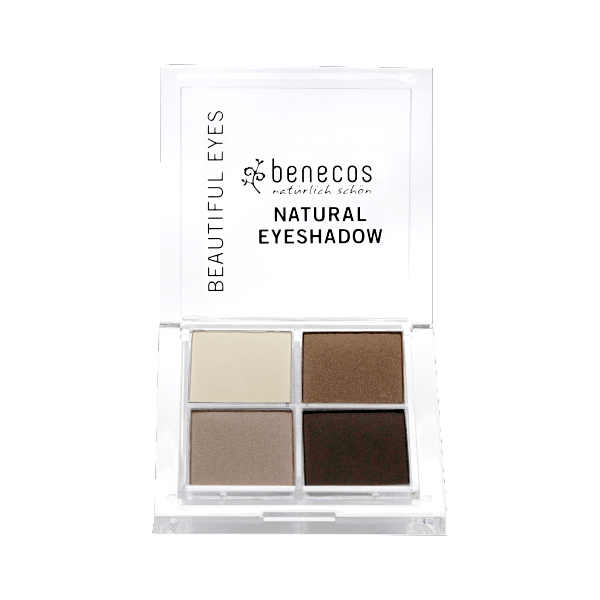 Benecos Vegan Quattro Eyeshadow Coffee & Cream 8g