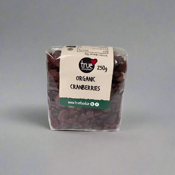 Organic Cranberries 250g