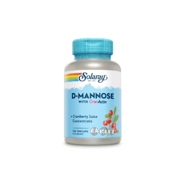Solaray D-Mannose With Cranberry Extract Caps