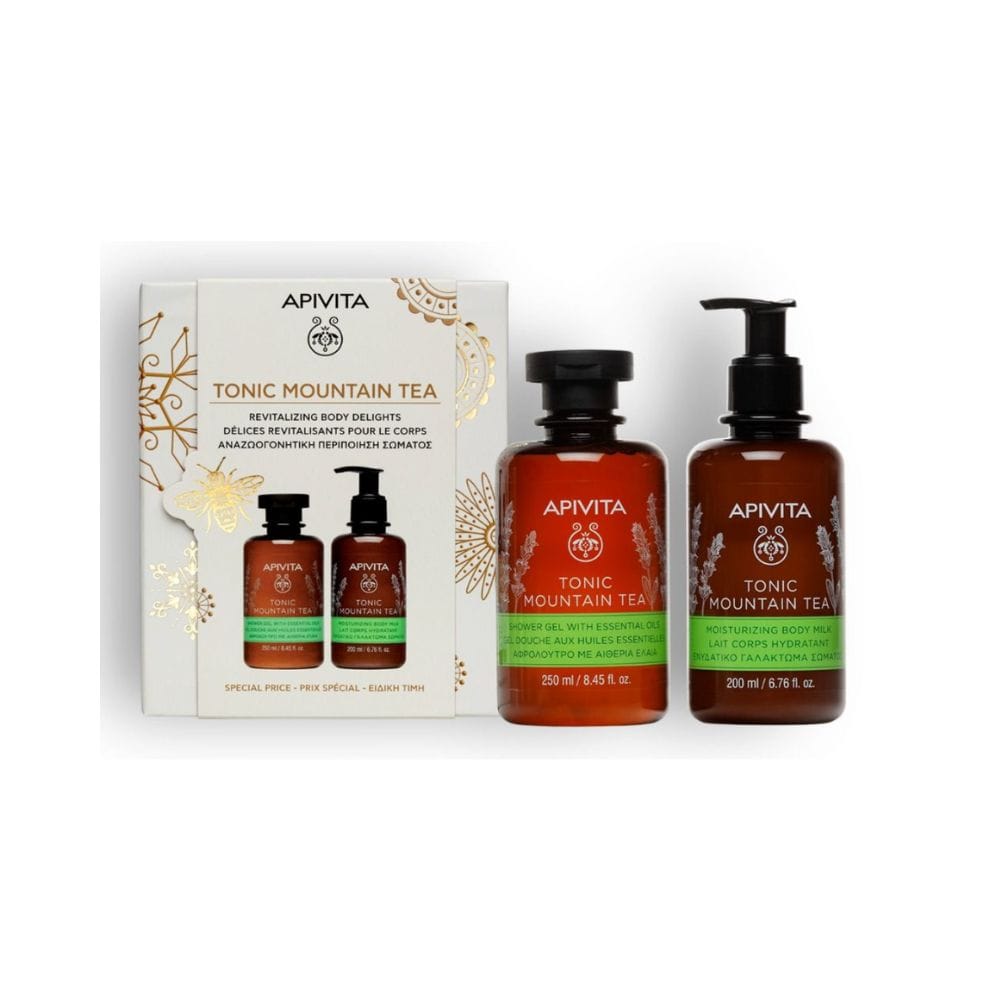 Apivita Tonic Mountain Tea | Revitalising Body Delights Gift