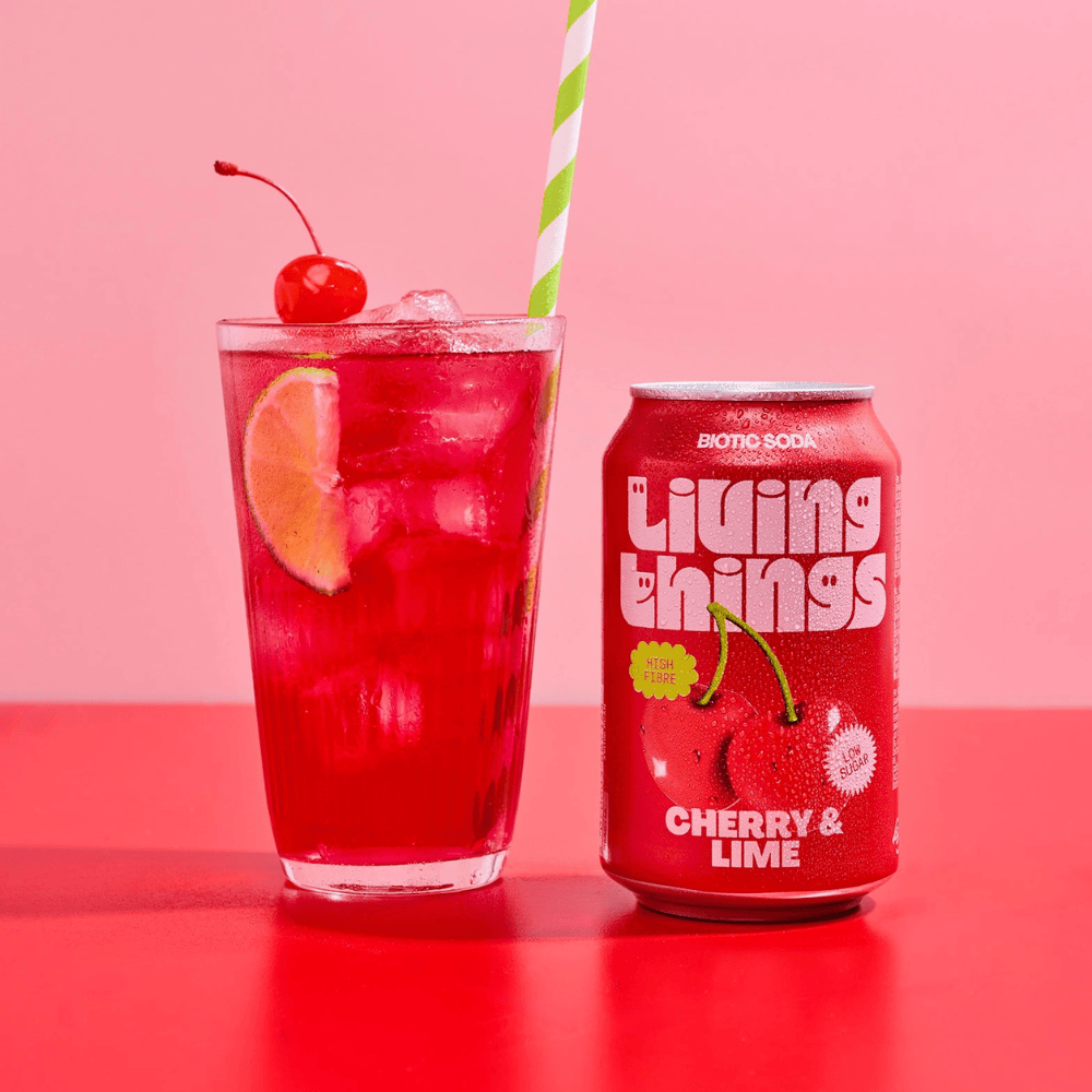 Prebiotic Soda-Cherry & Lime 300ml