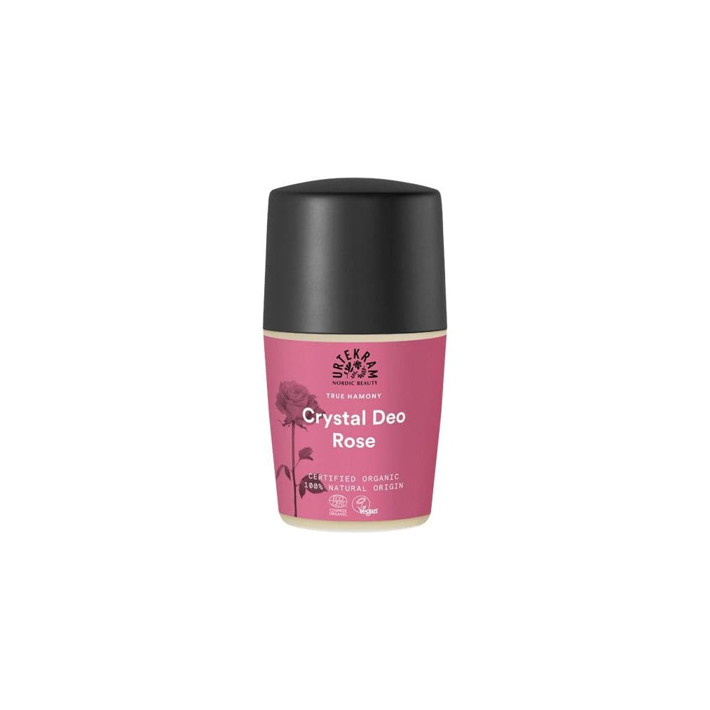 Urtekram Rose Crystal Deodorant Roll-On 50ml