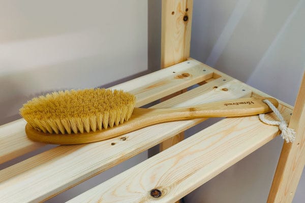 VirtueBrush Bamboo Body Brush Sisal Bristles