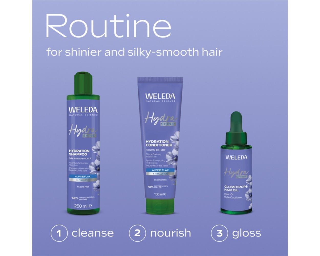 Weleda Hydra Shine Hair Oil 30ml