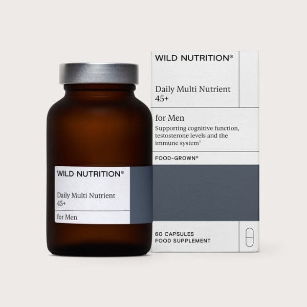 Wild Nutrition Food-Grown® Man Daily Multi Nutrient 45+ 60 Caps