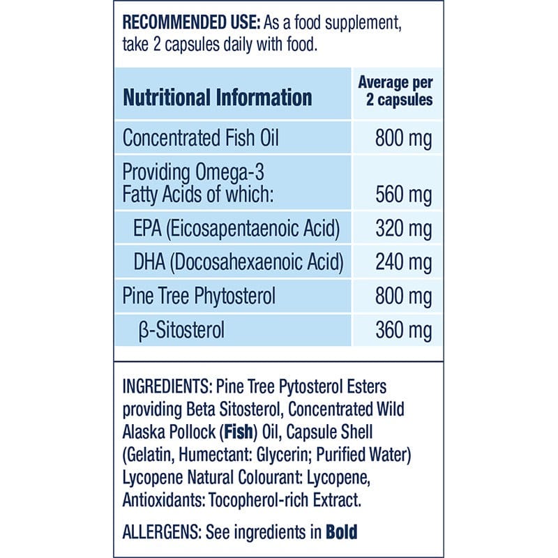 Wiley's Finest Cholesterol Support 90 Softgels