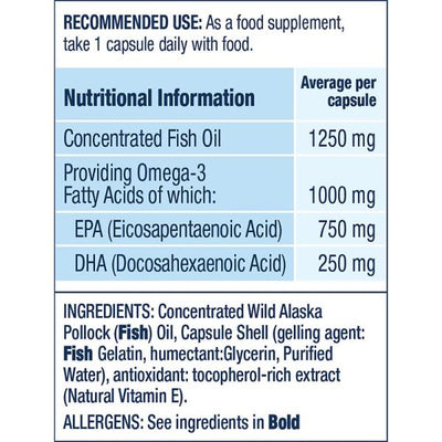 Wiley's Finest Peak EPA Capsules