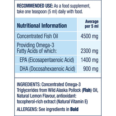 Wiley's Finest Peak Omega-3 Liquid