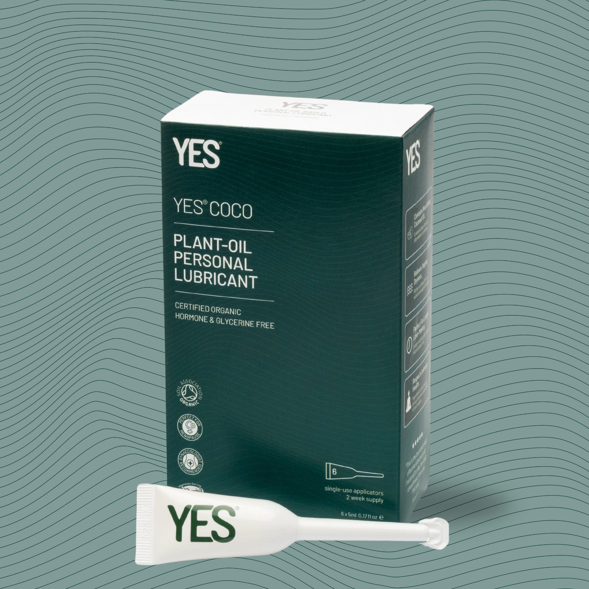 Yes COCO Oil-Based Lubricant 6 x Applicators