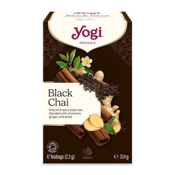 Yogi Black Chai 17 Tea Bags