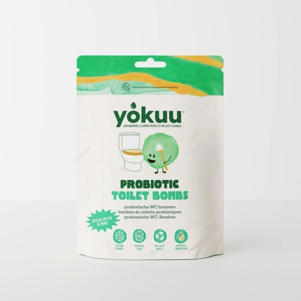 Yokuu Probiotic Toilet Bombs Eucalyptus & Mint 10 Tablets