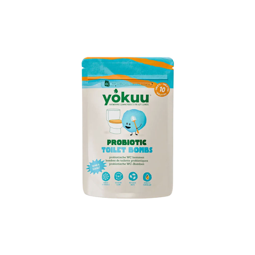 Yokuu Probiotic Toilet Bombs Thyme & Sea Salt 10s