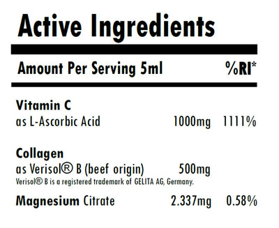 Porebski Liposomal Vitamin C & Collagen B & Magnesium 500ml