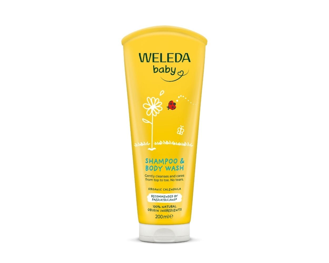 Weleda Calendula Baby Shampoo & Body Wash 200ml