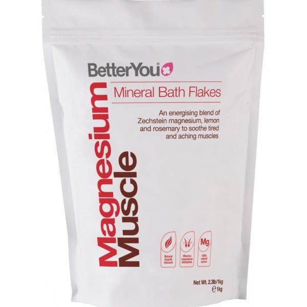 BetterYou Magnesium Muscle Bath Flakes 1kg