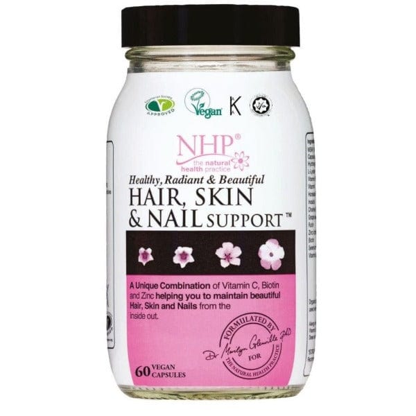 NHP Hair Skin & Nail Support 60 Caps