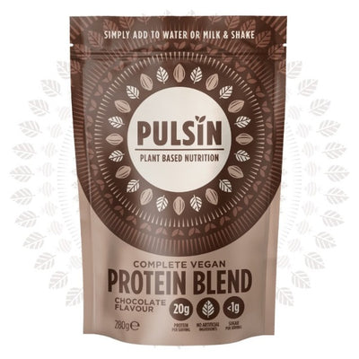 Pulsin Complete Vegan Protein Blend Chocolate 280g