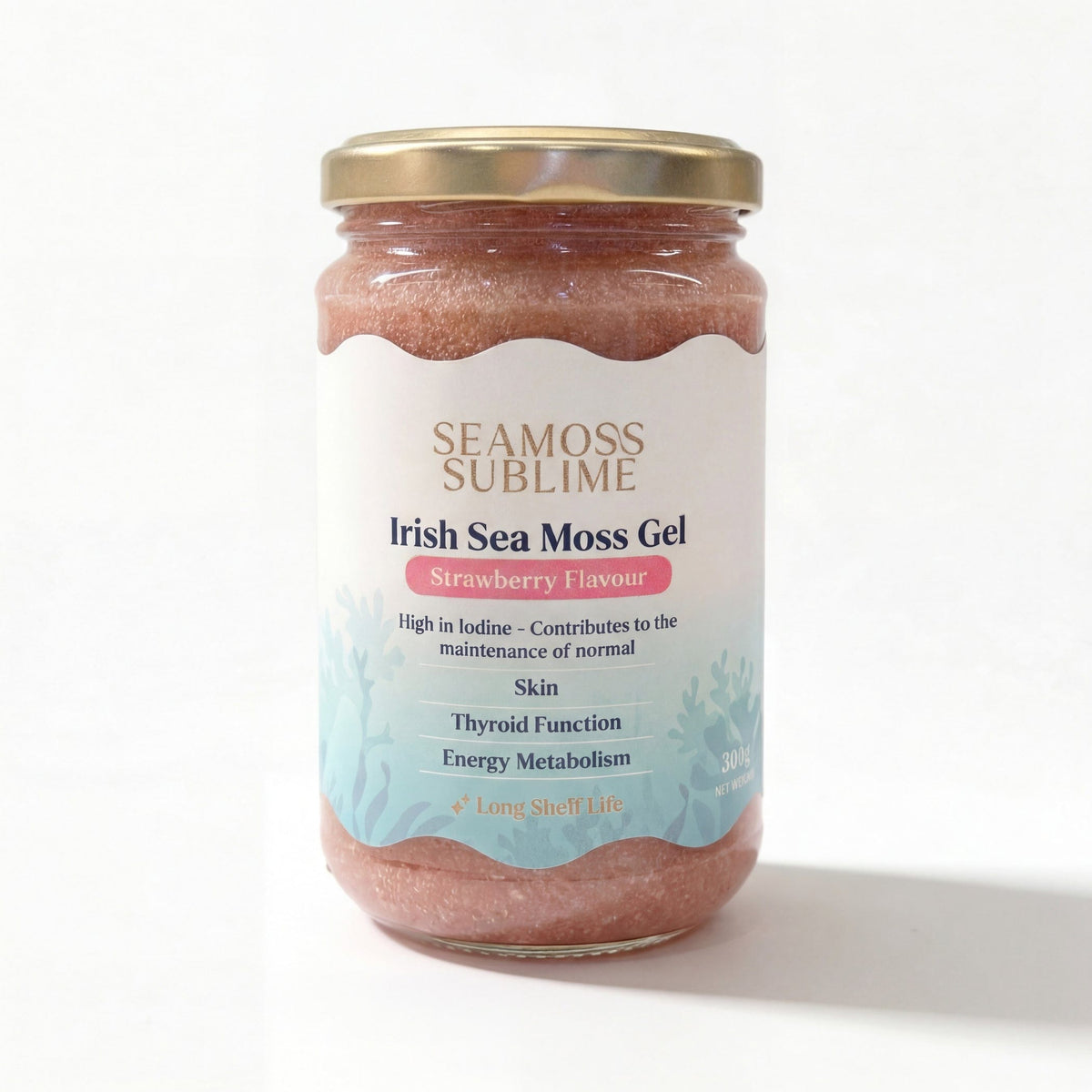 Sea Moss Sublime Sea Moss Gel Strawberry 314g