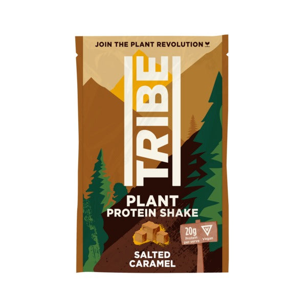 Tribe Salted Caramel Plant Protein Shake 500g - Down to Earth ...