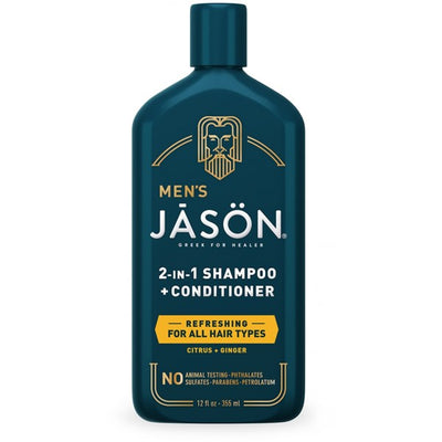 JĀSÖN® Men's Refreshing 2-in-1 Shampoo & Conditioner 355ml