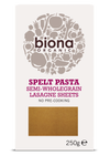 Biona Organic Spelt Lasagne 250g