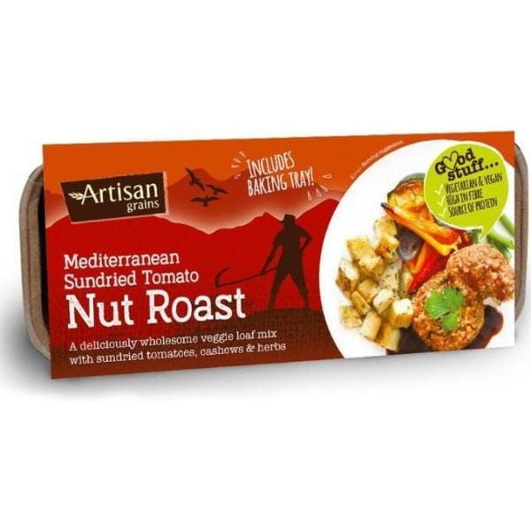 Artisan Grains Mediterranean Sundried Tomato Nut Roast (Vegan)