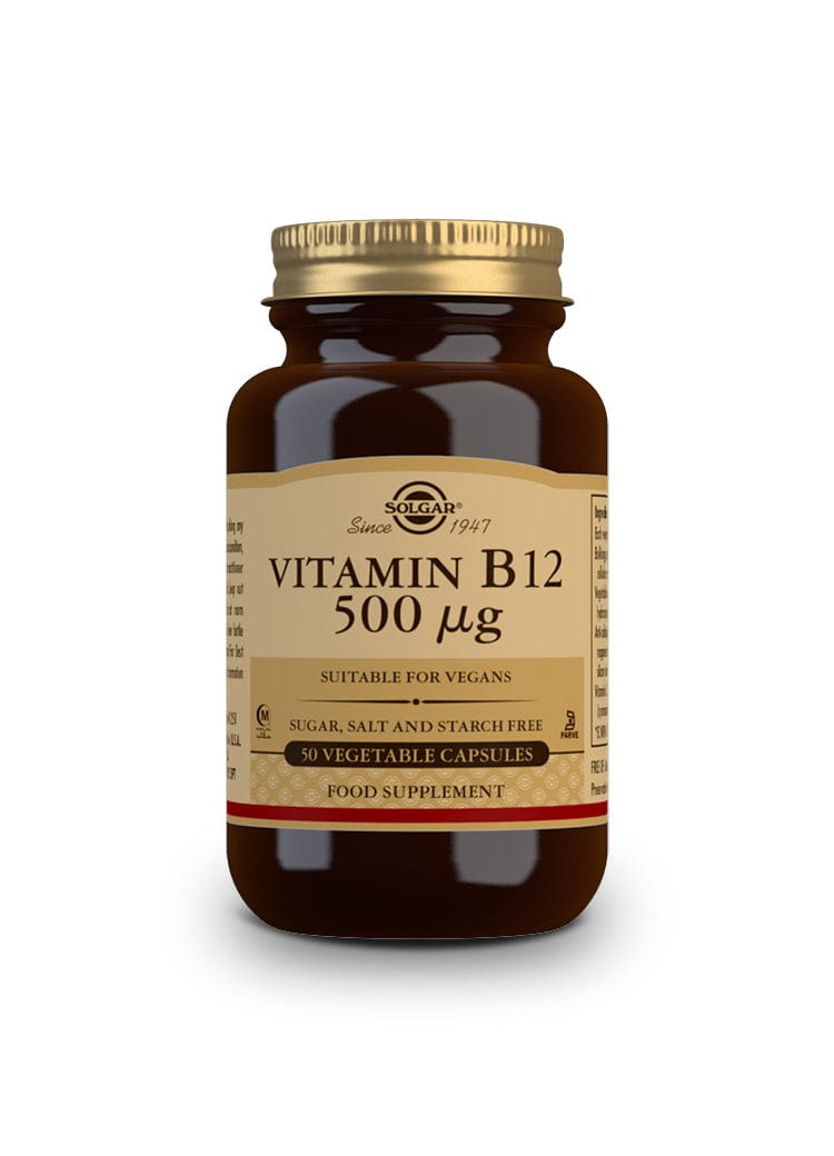 Solgar Vitamin B12 500 µg 50 Veg Caps