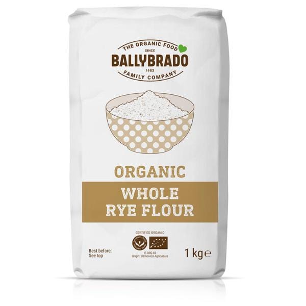Ballybrado Organic Rye Flour 1kg