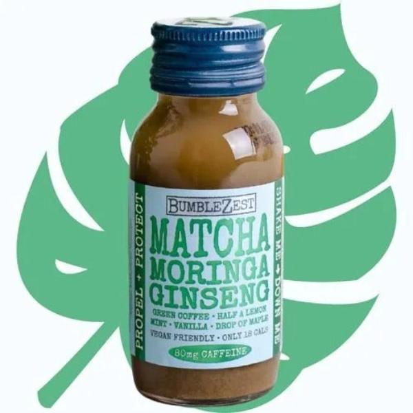Bumblezest Matcha, Moringa & Ginseng Shot 60ml