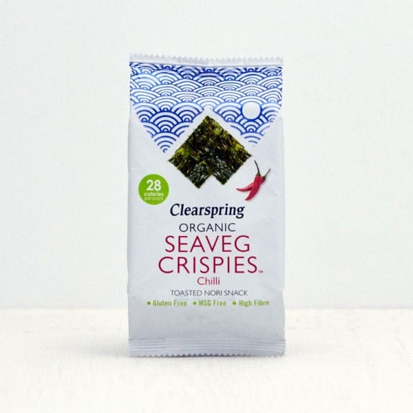 Clearspring Organic Seaveg Crispies With Chilli 4g