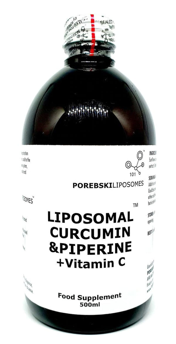 Porebski Liposomal Curcumin, Piperine & Vitamin C 500ml Down to Earth