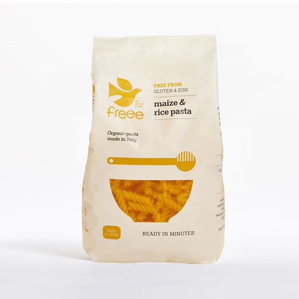 Doves Farm Organic Gluten-Free Maize & Rice Fusilli 500g
