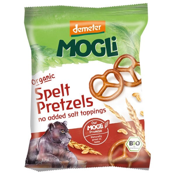 Mogli Spelt Pretzels 50g