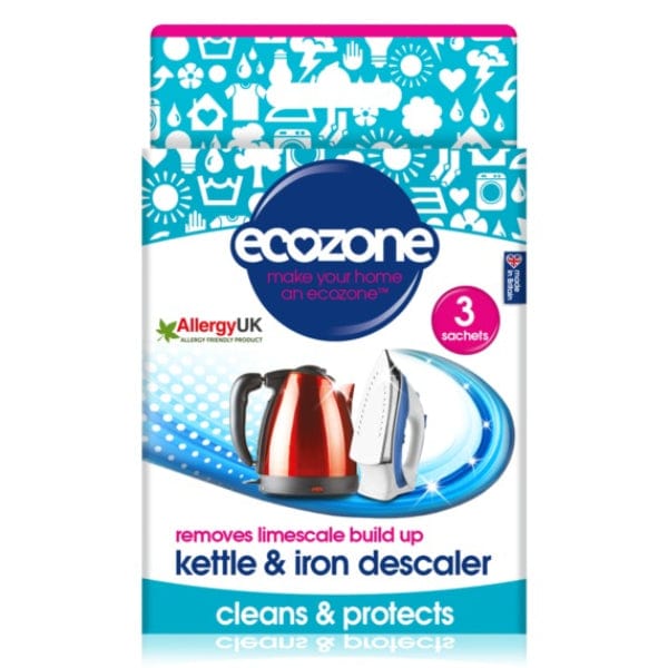 Ecozone Kettle & Iron Descaler 3 Sachets