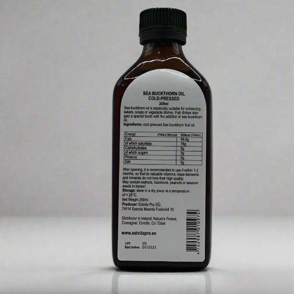 Estvita Sea Buckthorn Oil 200ml