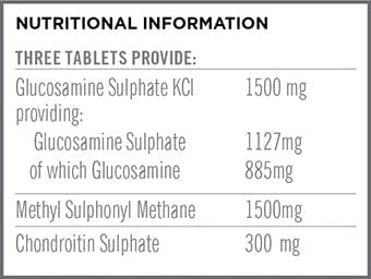 Quest Glucosamine, MSM & Chondroitin 90 Tabs(60+30 Free)