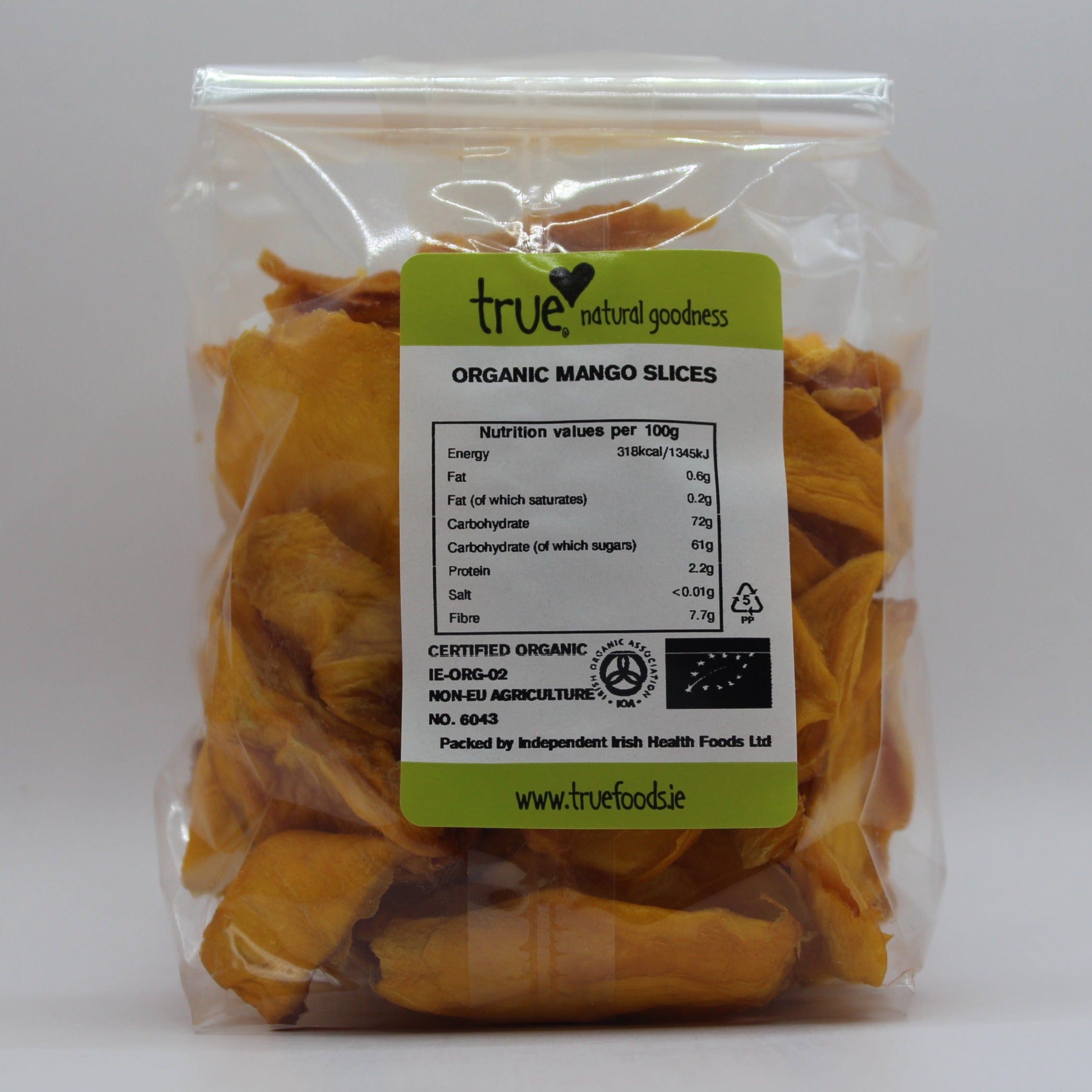 Organic Mango Slices 250g