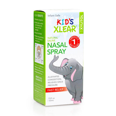 XLear Kid’s Xylitol and Saline Nasal Spray 22ml