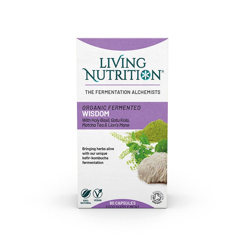 Living Nutrition Organic Fermented Wisdom 60 Caps