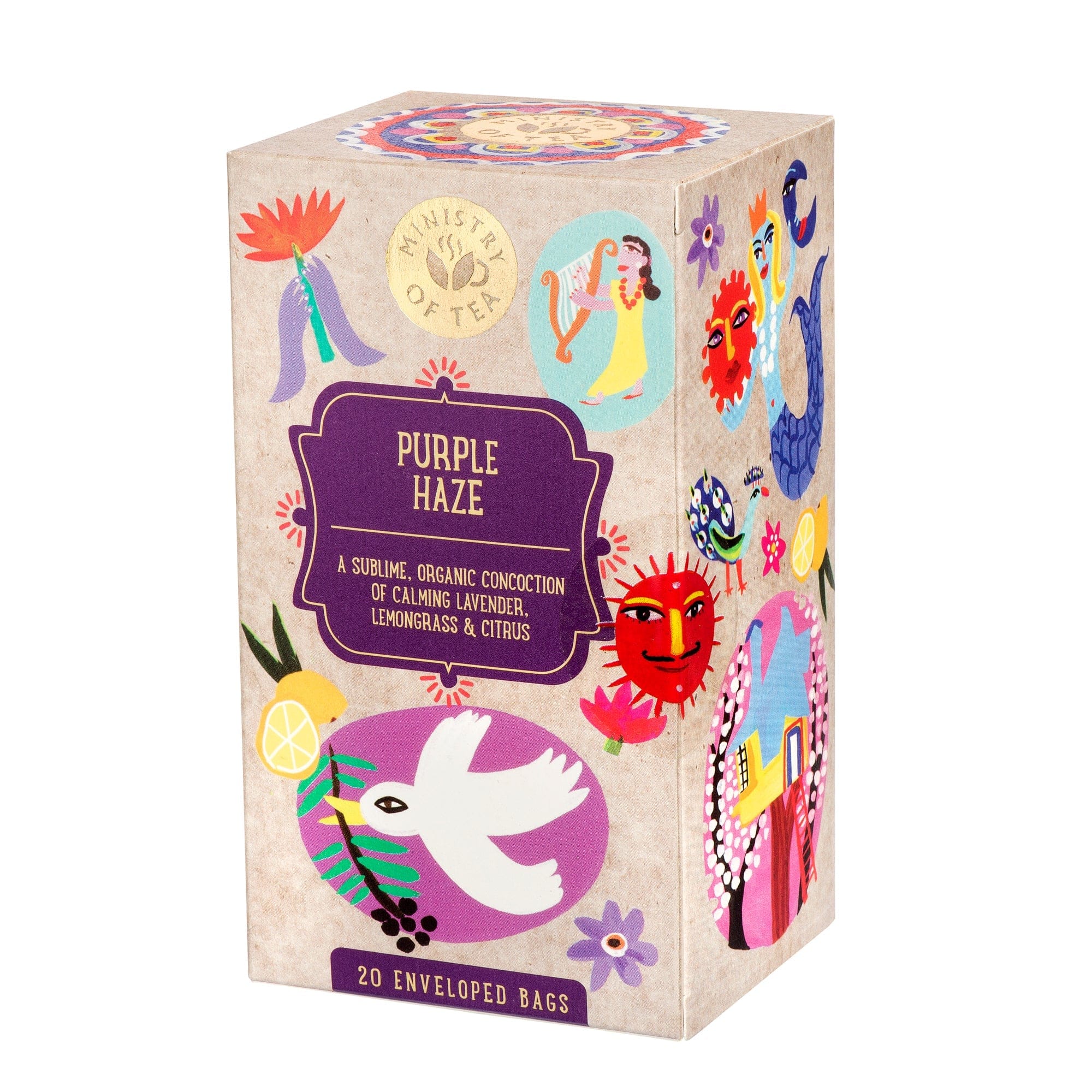 Ministry Of Tea Organic Purple Haze 20 Bags