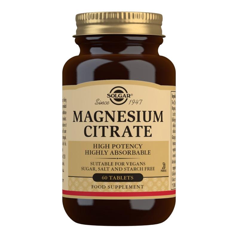 Solgar Magnesium Citrate Tablets