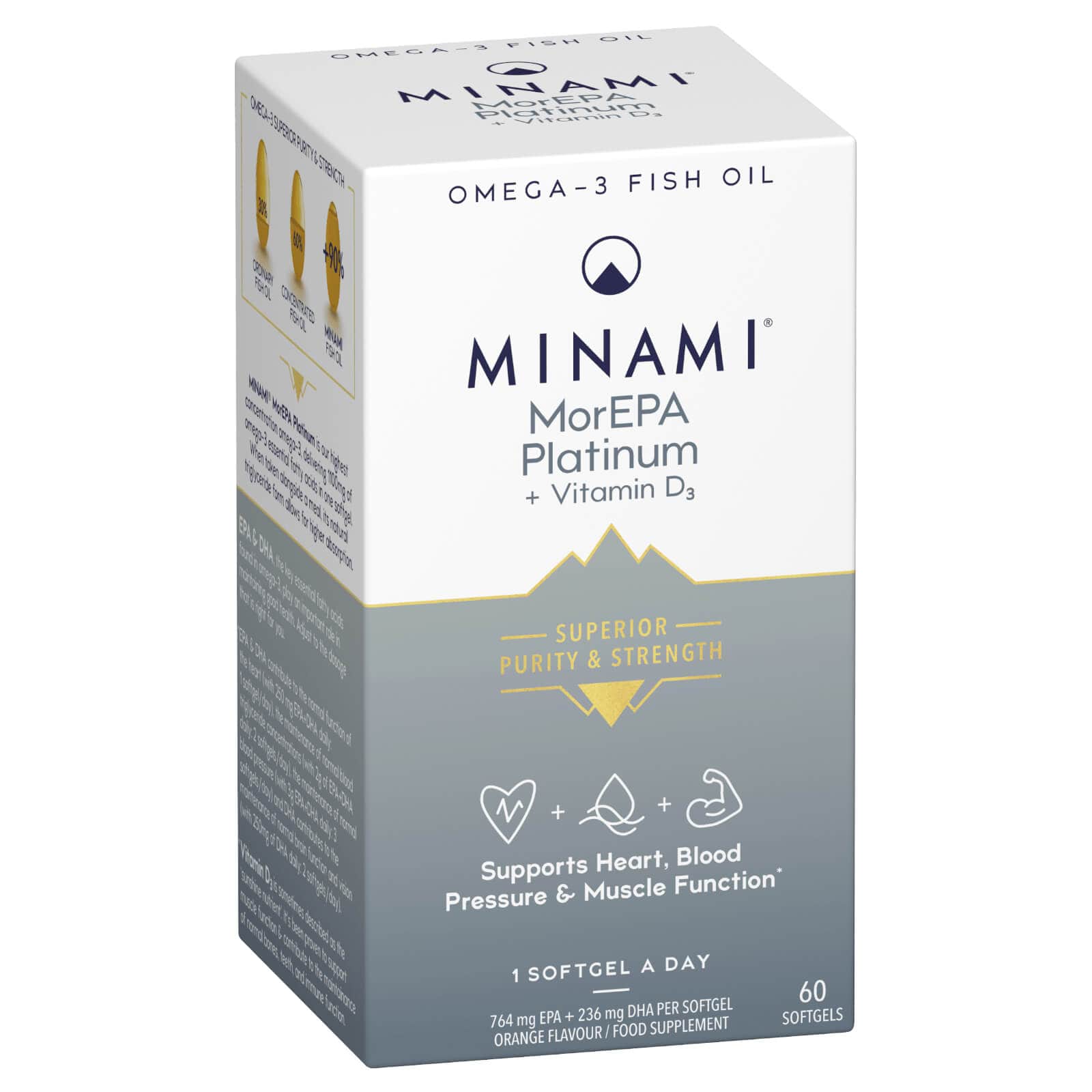 MorEPA Platinum Omega 3 60 Softgels