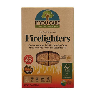If You Care 100% Biomass Firelighters