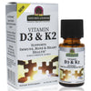 Nature's Answer Vitamin D3 & K2 Drops