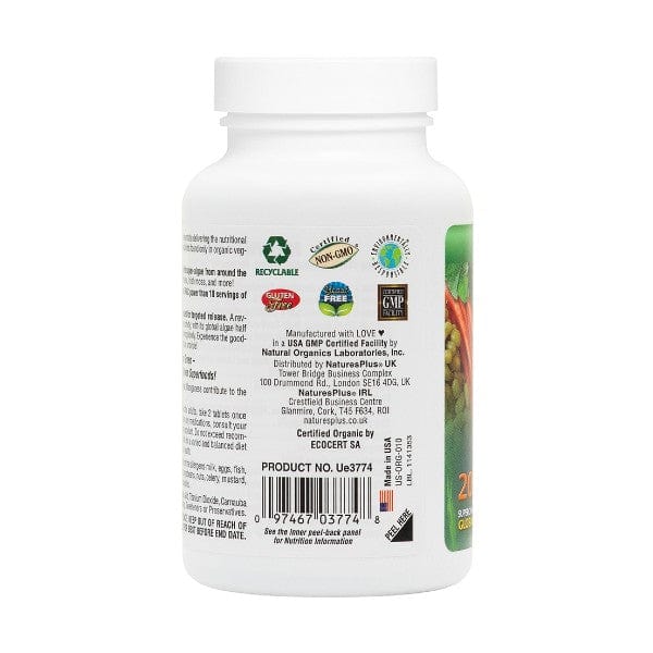 Natures Plus Organic Ultra Juice Green 90 Tabs 