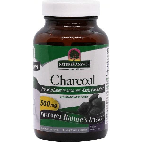 Nature's Answer Charcoal 90 Caps