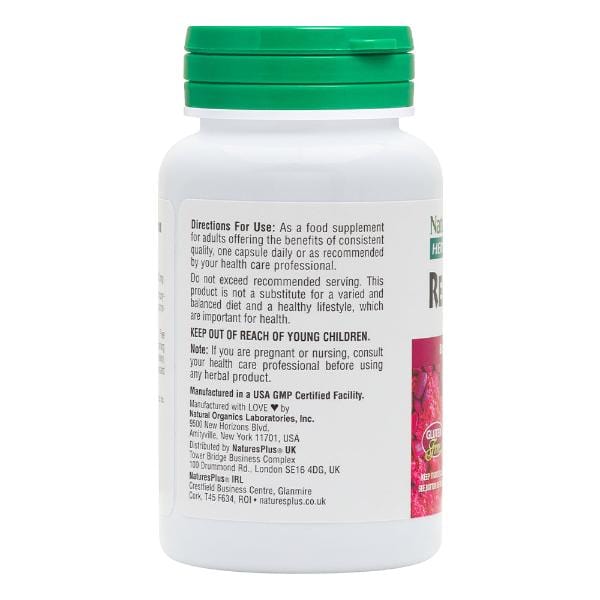 Natures Plus Red Yeast Rice 600mg